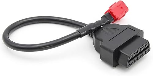 Miniatura 9 de Motocicleta OBD 16pin a 6 pin diagnóstico cable de extensión para Honda motocicleta 6 pin a OBD adaptador escáner lector convertidor