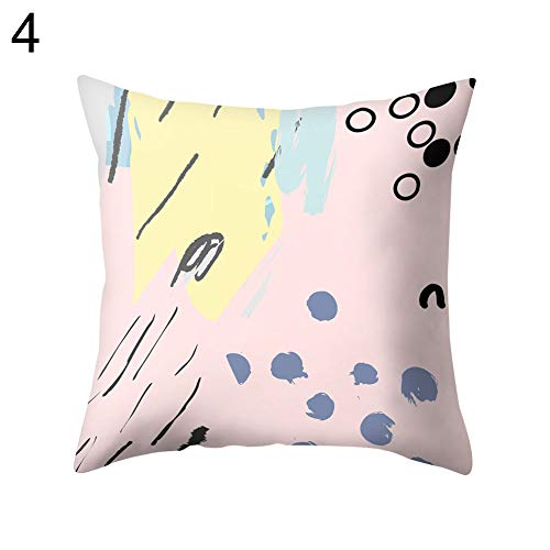 Preisvergleich Produktbild PINBinyee Kissenbezug, Pfirsichhaut, gepunktet 4#