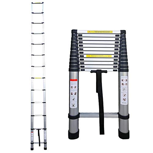 Amazon.co.jp: Kaitou 梯子 伸縮 5m アルミ コンパクト 調節 調整 11