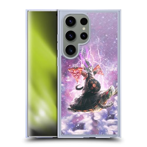 Coque en Gel Samsung S24 Ultra MagSafe Random Galaxy Tortue Espace