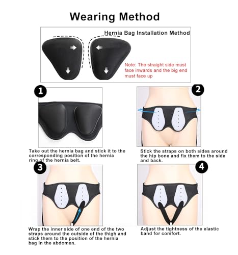Faja para Hernia Inguinal Unisex Ajustable Mediana miniatura 6