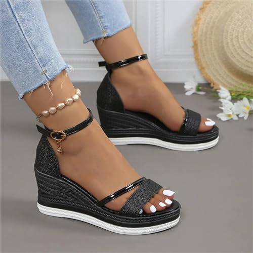 Women Sandals Casual Platform High Heels Shoes For Wome Wedges Fashion Sandals Summer4
