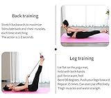 DUTTY sit up Assistant Device Abdominal Exercise Equipment Leg Press Machines for Body builder Home Gym arm Waist Exercise Fitness Stretching Training (Black) (Black) - Image 5