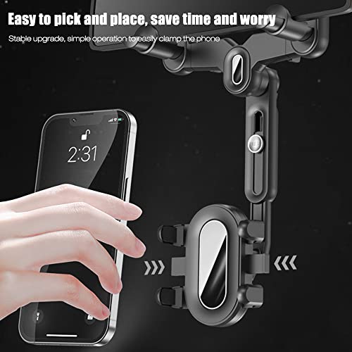 Utopgee Supporto Telefono Specchietto Retrovisore