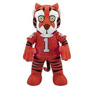 Bleacher Creatures Clemson Tigers The Tiger 10″ Mascot Plush Figure – A Mascot for Play or Display
