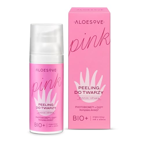 ALOESOVE Exfoliante Facial 50 ml - Peeling Facial Ácido con Ingredientes Naturales - Srub Facial Adecuado para Todo Tipo de Piel - Exfolia e Hidrata Efectivamente