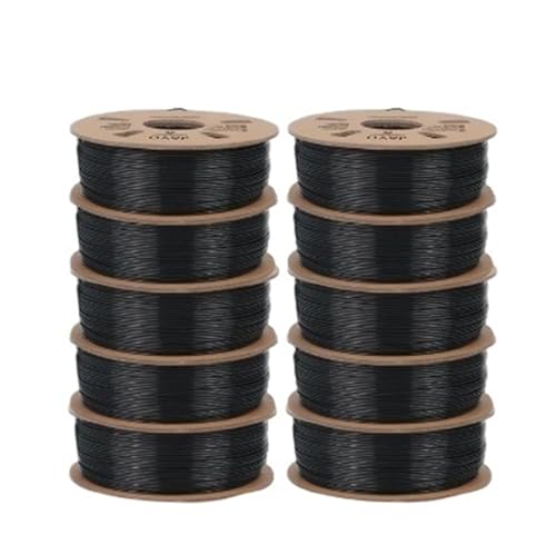 Filament ABS 1.75mm pour imprimante 3D et stylo, pack de 10 rouleaux Easy ABS 10BK 6.5KG