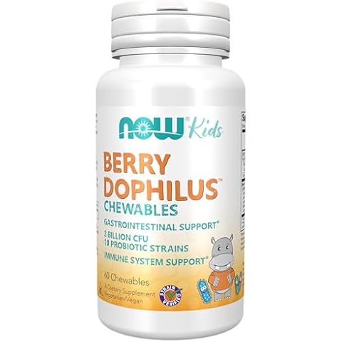 NOW Supplements BerryDophilus Chewables Cover