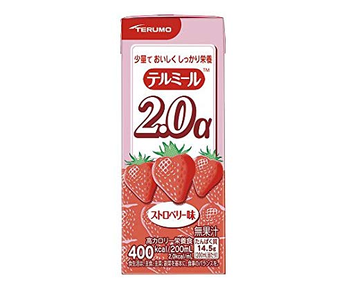 テルミールα200ｍl 1本 ストロベリー味 24本入り 3箱 Amazon.co.jp: テルモ テルミール2.0α ストロベリー 200ml×24本