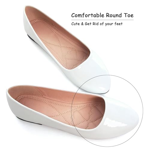 Image of SAILING LU Casual Shoes for Women Dressy Ballet Flats | Comfort Fit, Work Shoes,Casual for Women, Slip-Ons Loafers