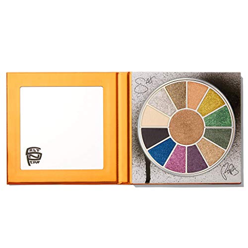 Salt-N-Pepa Hot, Very Necessary Eyeshadow And Highlighter Palette - Eyeshadow Palette And Highlighter Makeup - 12 Colors Highly Pigmented Matte Shimmer Eye Shadow Makeup Palette Kit #TOP2