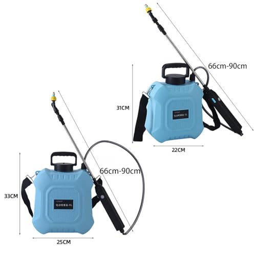 Bouteille de jardinage alimentée par batterie pour arrosage extérieur