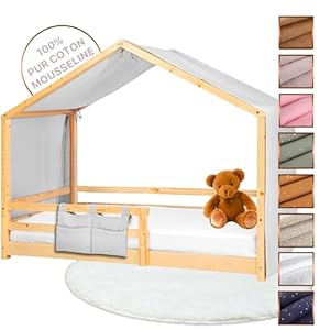 Lovely Hippo Hausbett Himmel Musselin Kinderbett