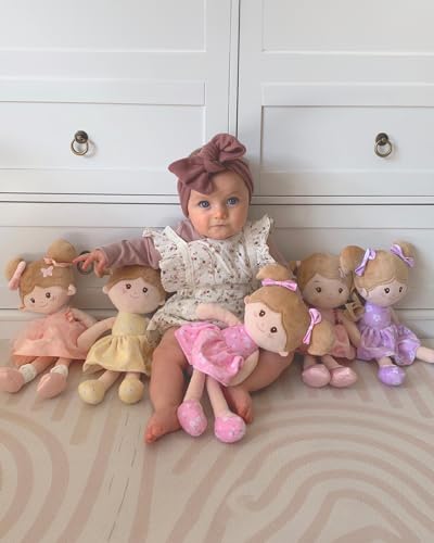 Leyadoll Soft Baby Doll Toys (12''), My First Baby Rag Doll For 1 Year-Old Girl Birthday Gift thumb #4