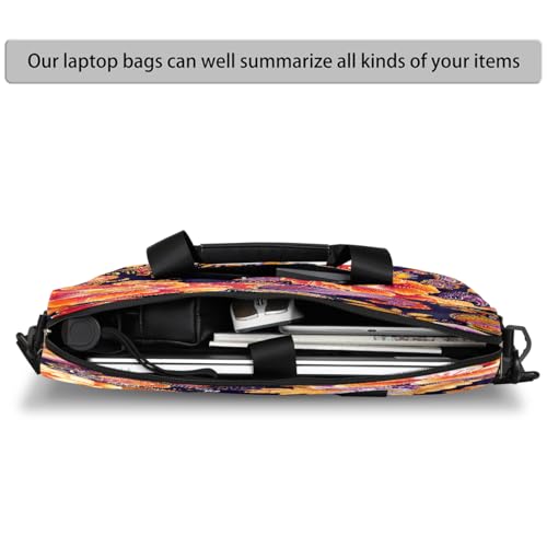 Bolsa para portátil floral impermeable de 16 pulg. miniatura 4