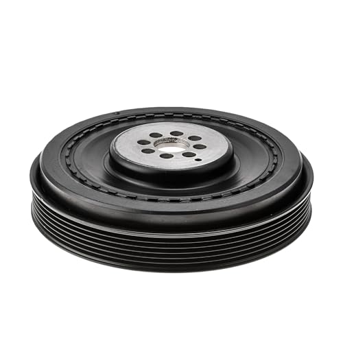 Crankshaft Belt Pulley Compatible with AUDI AUDI A4 B7/B8,A5,A6 C6/C7,A8 D3/D4,Q5,Q7/VW VW Phaeton,Touareg 2.7/3.0TDI, 059105251DJ/EG/AH/AD