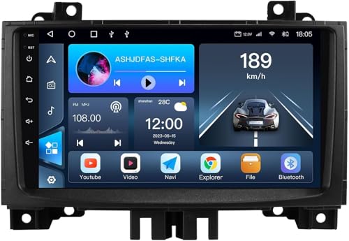 PLKEQS ,8core(3g+32g),Unidad Principal con Pantalla táctil de 15,9 Pulgadas para V-W Crafter 2006-2016, Carplay inalámbrico, Android Auto, GPS, Bluetooth, FM, cámara