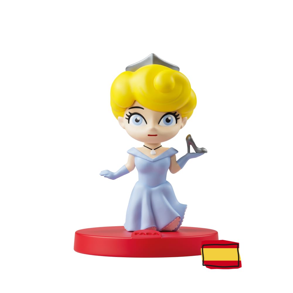 FABA Sound Character Cinderella and Other Tale - Sound Stories - Toys, Educational Content, In Spanish, for Girls and Boys from 4 years old