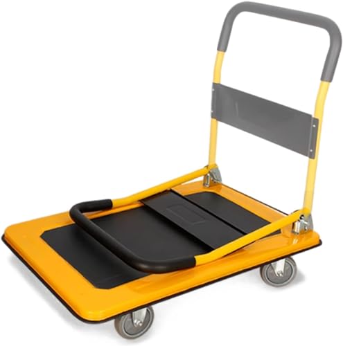Carrito plegable de plataforma rodante 22.44x21.65x22.44 in miniatura 1