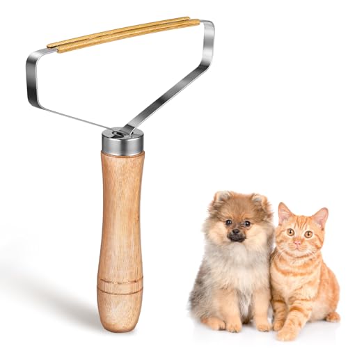 JJUNW 1pcs Metal Carpet Brush Pet Hair Remover, Portable Lint Removers, Reusable Remover Brush Tool for Clothes, Dog Hair Remover for Rugs Couch & Pet Towers (1)