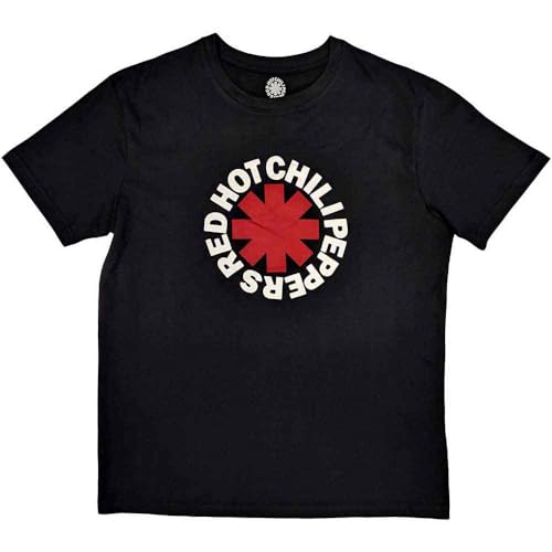 Red Hot Chili Peppers T Shirt Classic Asterisk Band Logo Nuevo Oficial De Los Size XXL