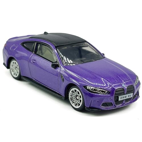 Modelo de Auto 1:64 Escala 2022 M4 G82 Morado miniatura 4