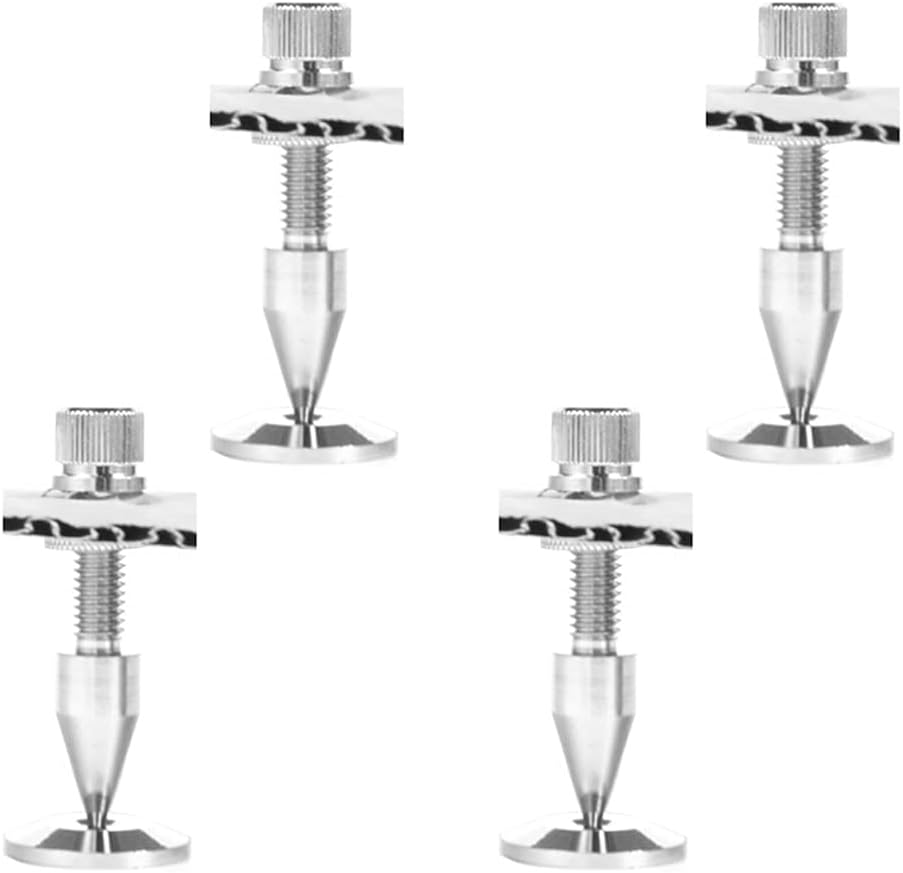 HiFi Electric Isolation Stand Feet Base Pads Shock Spikes Spring Damping Pad Stand Bag