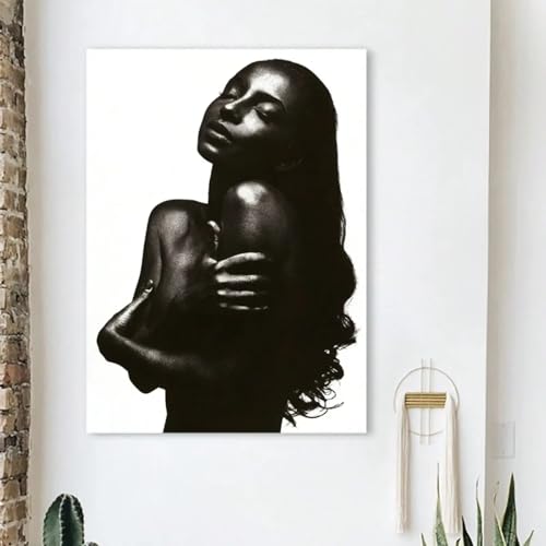 Affiche image sexy toile rétro XINBAO 80x110cm décoration murale de salon