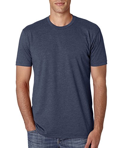 Next Level N6210 T-Shirt, Charcoal + Indigo (2 Shirts), X-Large