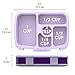 Bentgo Kids Prints (Unicorn) - Leak-Proof, 5-Compartment Bento-Style Kids Lunch Box - Ideal Portion Sizes for Ages 3 to 7 - BPA-Free and Food-Safe Materials