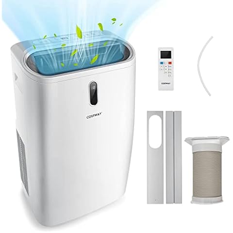 COSTWAY Mobile Klimaanlage für Räume Cover