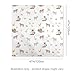 IBESTOPIA 70% Rayon Made from Bamboo 30% Cotton Muslin Swaddle Blanket, 47 x 47 Inches, Farm Theme Baby Receiving Blanket, Soft and Breathable, Unisex, 4 Pack
