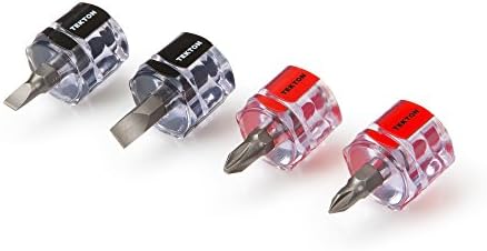 TEKTON Mini Screwdriver Set (4-Piece) | 26391,Red