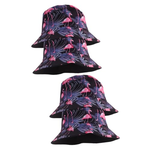 Chapeau de pêcheur femme flamant rose bob été outdoor pour voyage