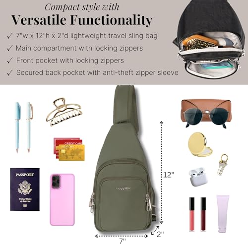 Image of Baggallini Securtex Anti-Theft Daytripper Sling