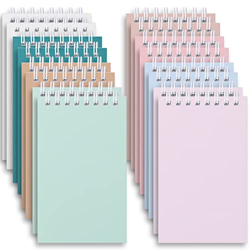 Image of Ddaowanx Small Notebooks,3x5 Pocket Spiral Notepads With Lined Pages - The Perfect Little Mini Notebook to Stay Organized and Boost Productivity at Work or School (16, Cute Colors)
