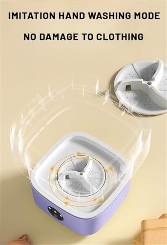 Image of SeMi AuToMaTiC FoLdInG SmAlL MiNi WaShInG MaChInE WiTh DrYeR DeEp CLeAnInG FoR UnDeRwEaR WaShINg MaChInE SeMi AuToMaTiC UV7
