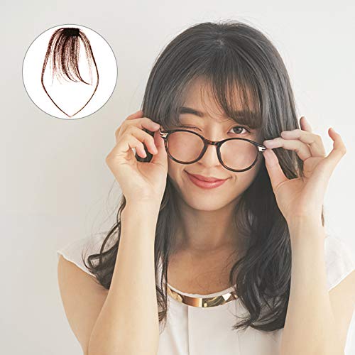 FRCOLOR Clipe Em Estrondo Extensões de Cabelo Clipe Franja Do Cabelo Frente Peruca para As Mulheres