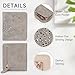 KITEVIUN Small RFID Wallet Women Ultra Thin Slim Womens Wallet Mini Compact Bifold Pocket Ladies Wallets for Women GRAY