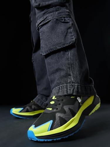 Image of The Souled Store Raptors Men and Boys Lace Up Mesh and TPU Upper Low Top Streetwear Casual Sneakers