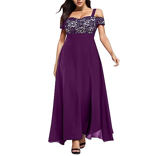 Robe longue soirée à fleurs et épaules dénudées pour les grands événements