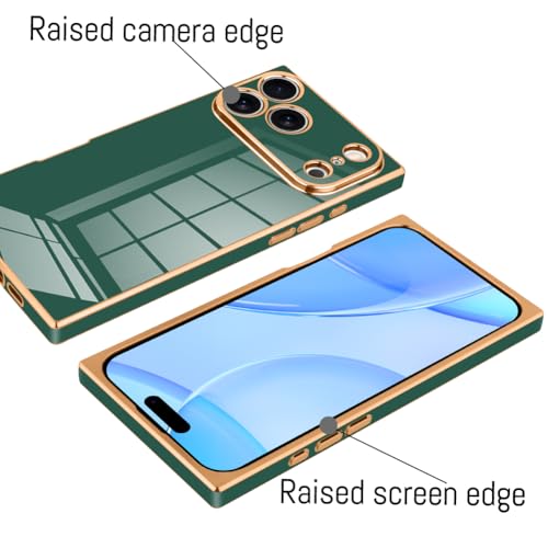 KANGHAR Case for iPhone 17 Pro Rectangle Luxury Dark Green by KANGHAR - Used condition - Image 3