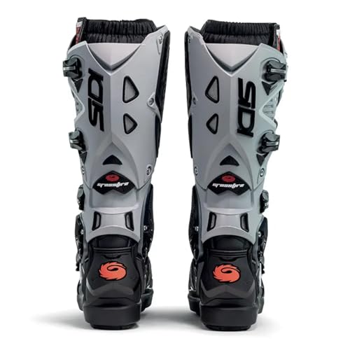 Image of SiDI | Offroad Motorcycle Boots, Professional Motocross Boots for Men CROSSFIRE 3 SRS, Adjustable and Replaceable Buckles, Flex System, Hyper Extension Block