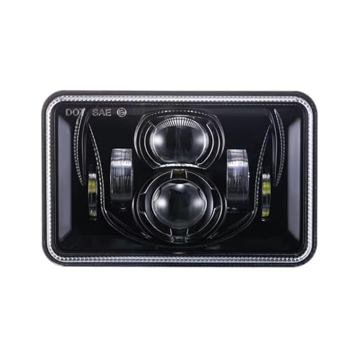 Phare LED 4x6 Suzuki DRZ400SM optique moto avant