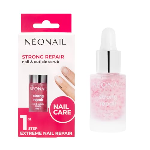 NÉONAIL Strong Repair Nail & Cuticle Scrub - Esfoliante per Cuticole e Unghie - Cura delle Unghie e Cuticole - 6,5ml