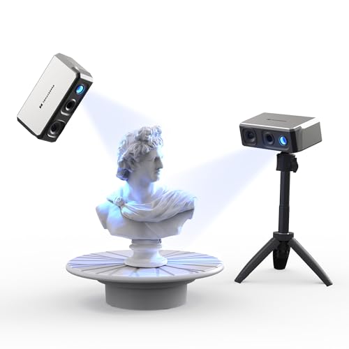 3DMakerpro Seal Scanner 3D portable, précision de 0,01 mm, caméra couleur 24 bits, lentilles optiques anti-tremblement, vitesse de numérisation 10 FPS, scanner 3D pour impression 3D â Forfait Premium 8 3DMakerpro Seal Scanner 3D portable, précision de 0,01 mm, caméra couleur 24 bits, lentilles optiques anti-tremblement, vitesse de numérisation 10 FPS, scanner 3D pour impression 3D â Forfait Premium