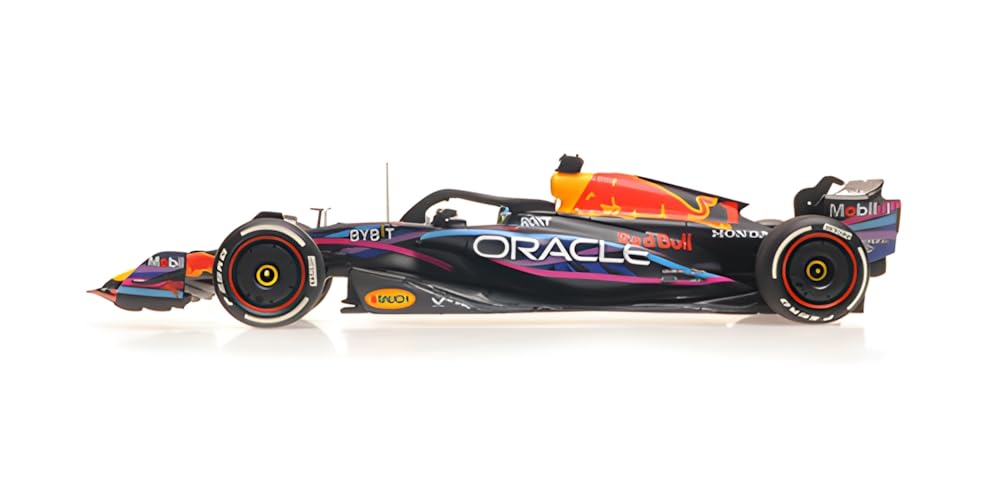 Minichamps 417230501 - Red Bul Racing RB19 Max Verstappen Winner Miami GP World Champion 2023 - Scala 1/43 - Modello da Collezione