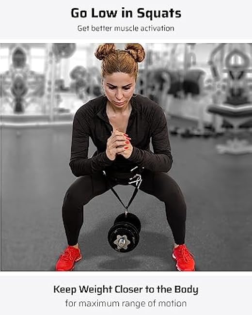 Dumbbell & Barbell Loading Straps | Attachment Straps for Dips, Pullups, Squats | Ultra Strong, Heavy Duty & Secured | Attach any Dumbbell & Barbell to any Dip Belt | 8¡± & 6¡± Straps Included