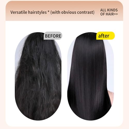 Mini plancha alisadora portátil para cabello recargable miniatura 5