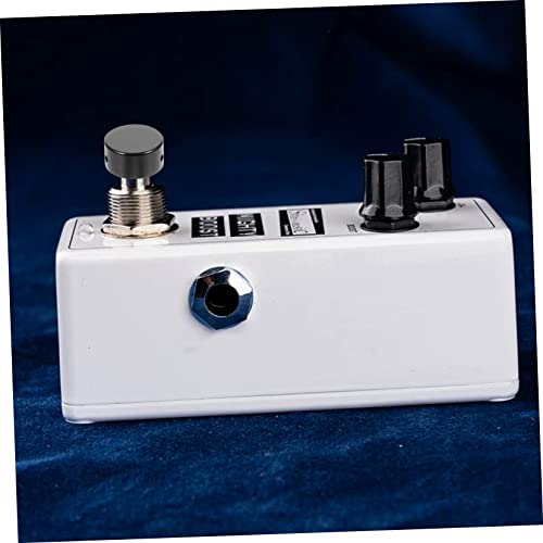 Milisten 2 Conjuntos De Pedal De Tampa De Metal De Alumínio De Controle De Interruptor Preto Fazem E